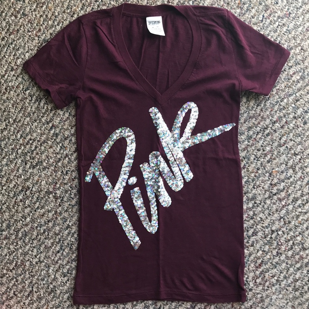 Victoria’s Secret PINK V Neck Shirt